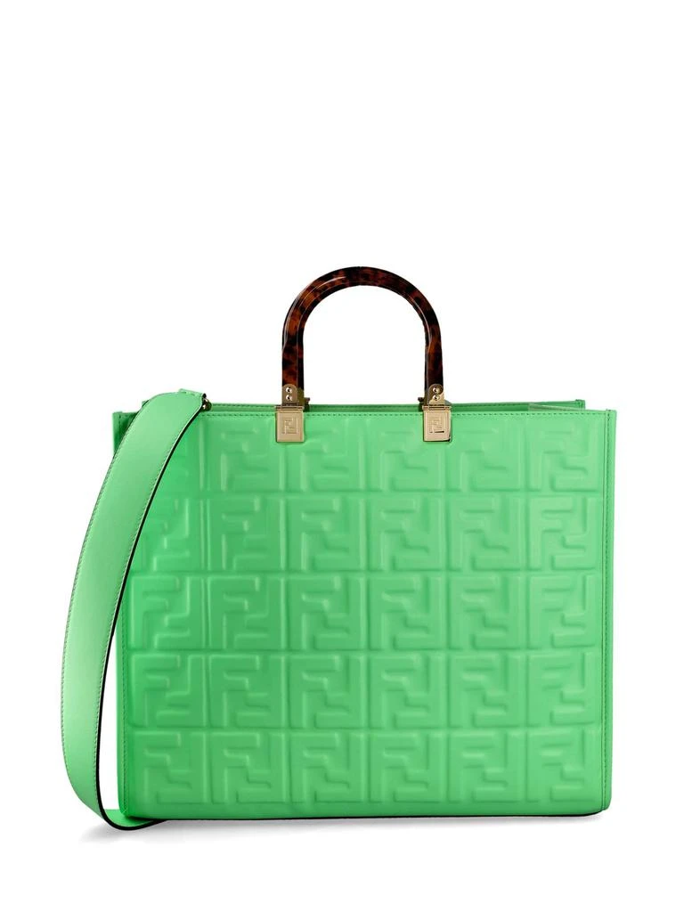 Fendi Fendi Monogram Embossed Tote Bag 1