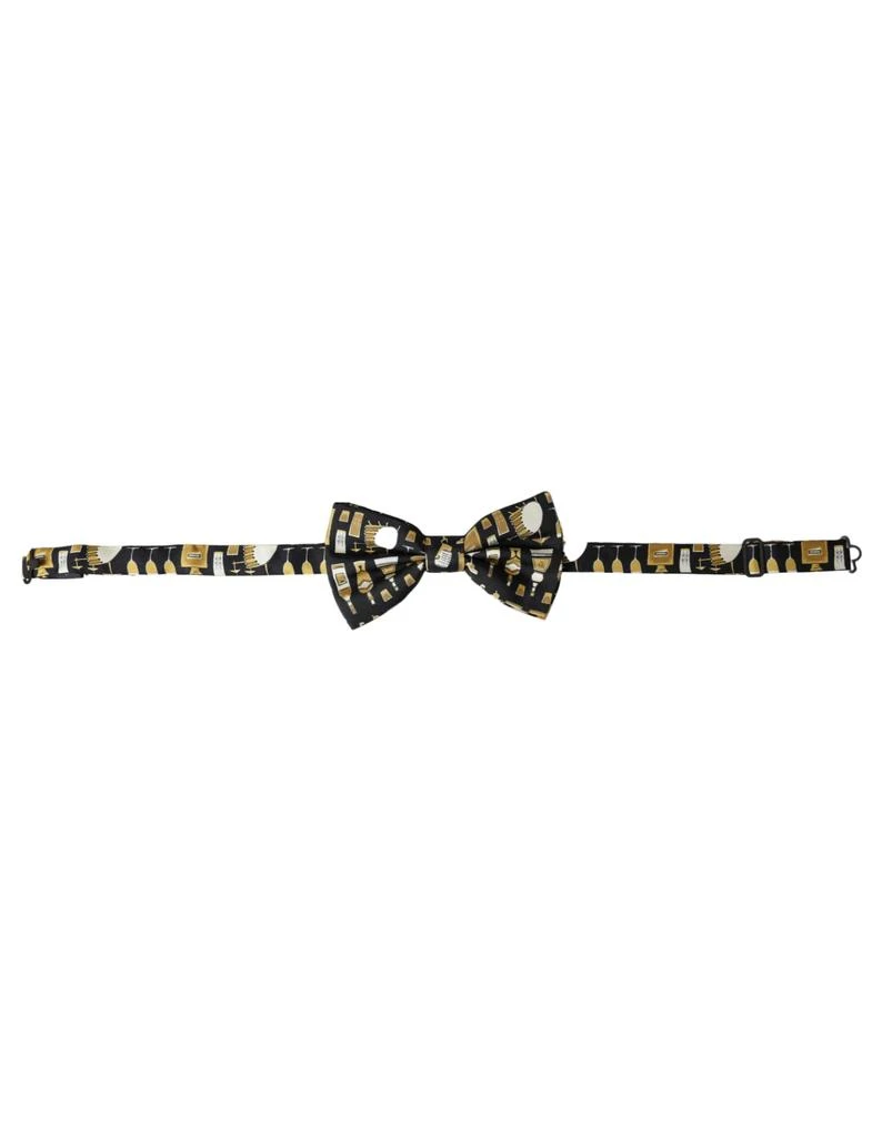 Dolce & Gabbana Silk Cocktail Adjustable Neck Men Bow Men's Tie