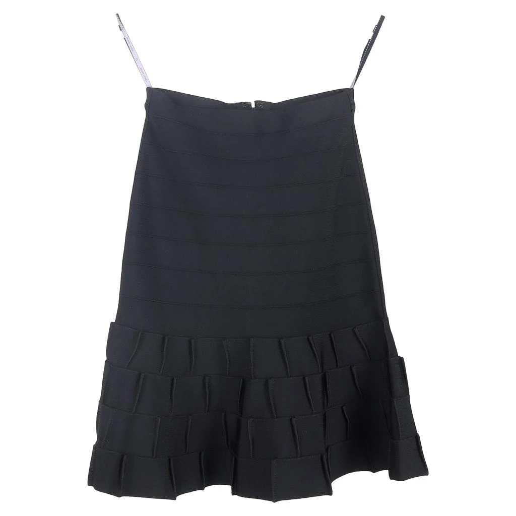 Tiered Mini Skirt in Black Rayon  On Sale Now with Up to 60% Off |  Discover Exclusive Deals & Savings at BeyondStyle  Authentic Herve Leger  skirts|clothing|women with Limited-Time Discounts, Free