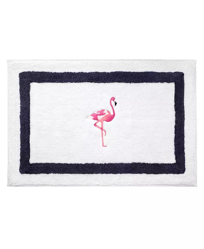 IZOD Flamingo Bath Rug 1
