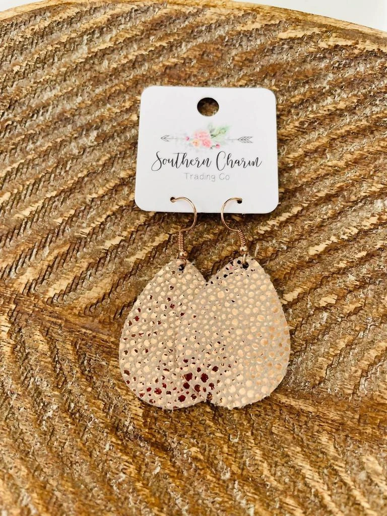 Sage 
Clare Sage 
Clare - Women
s Faux Leather Earrings