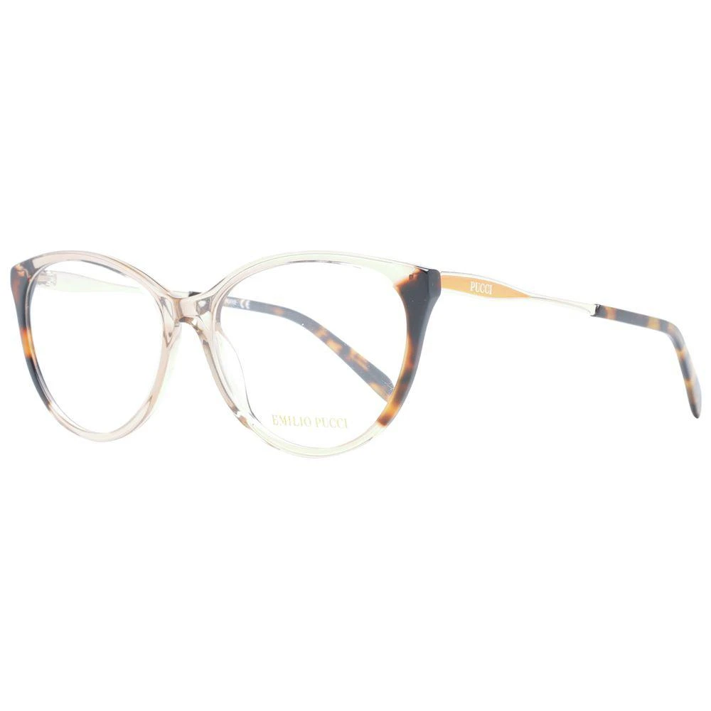 Emilio Pucci Brown Women Women\'s Frames Emilio Pucci Women Eyeglasses EP5198 056 Brown Full Rim  main image 3