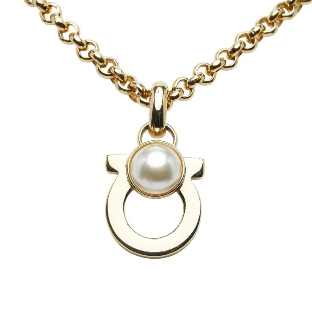 Salvatore Ferragamo Gancini Necklace (Pre-Owned) 2