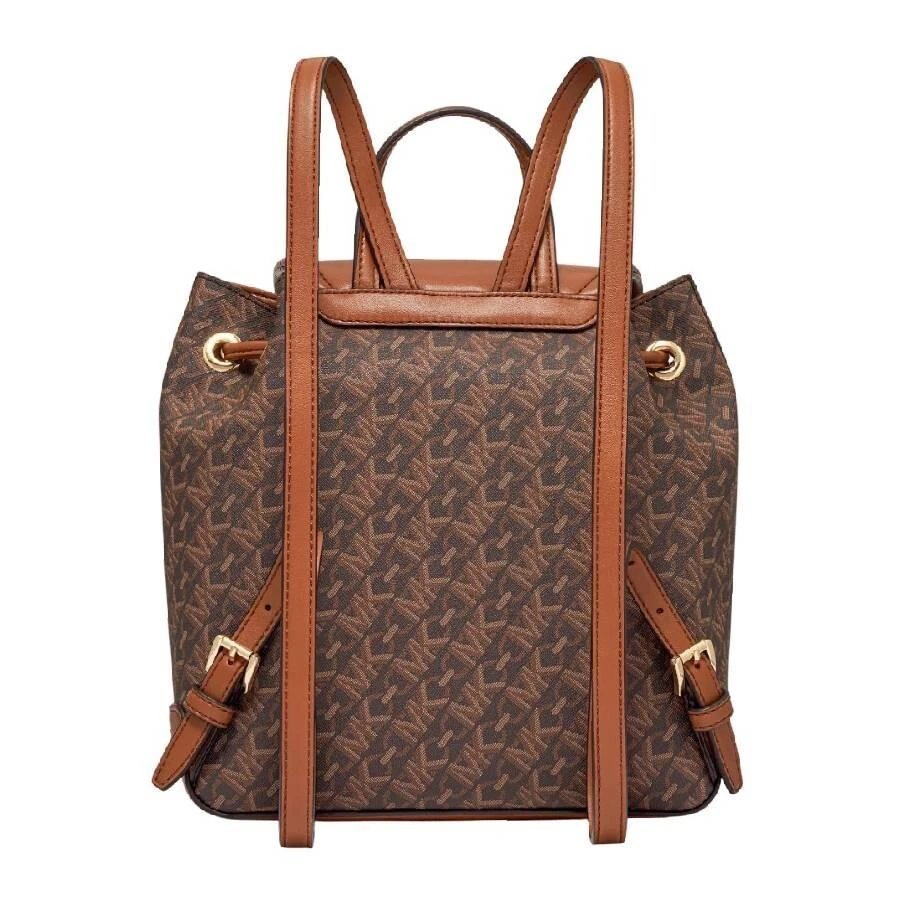 Michael Kors Logo-Print Leather Backpack 2
