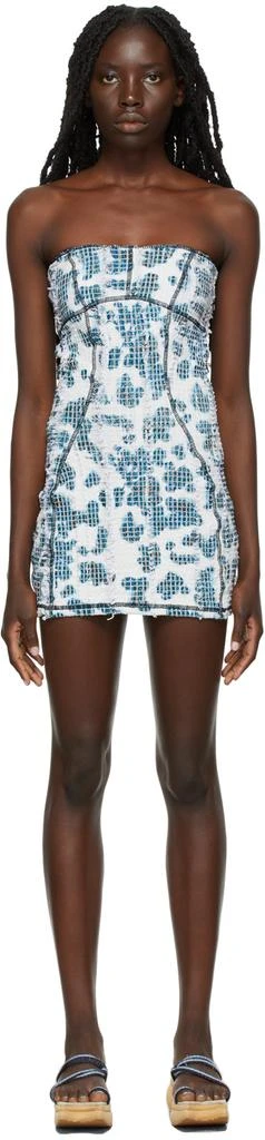 Luna Del Pinal Rubber Stretch Weave Dress 1