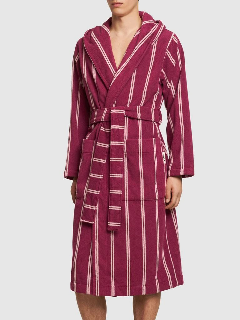 Tekla Venice Striped Bathrobe 2