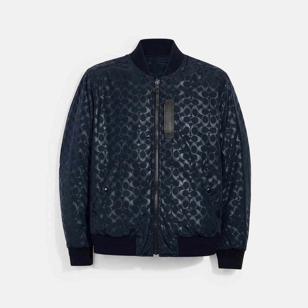 Coach Reversible Signature Ma 1 Jacket 2