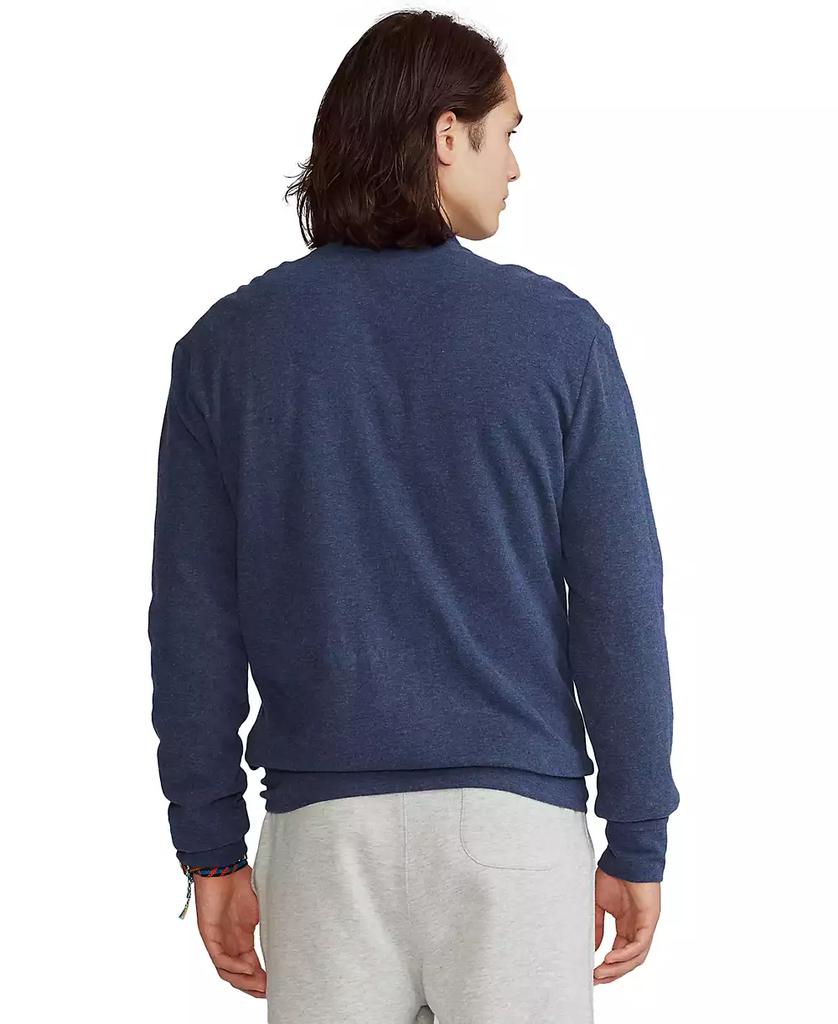 Ralph Lauren Men's Luxury Jersey Baseball Jacket