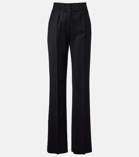 Max Mara Cannes virgin wool straight pants 1