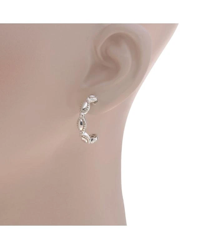 Charles Krypell Charles Krypell Firefly Sterling Silver and 14K White Gold Women's Earrings 1-6964-FFS 2