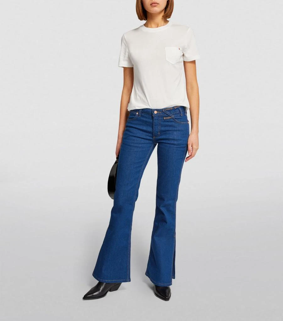 Staud x Wrangler Denim The Bikini Jeans 2