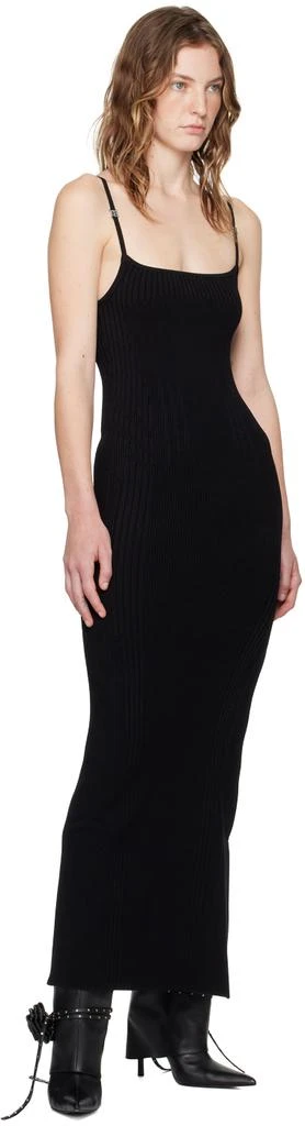 Misbhv Black Seamless Maxi Dress 4