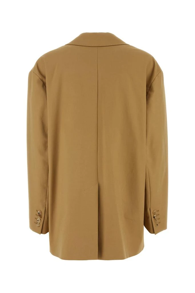 Max Mara Camel stretch cotton Monica blazer 1