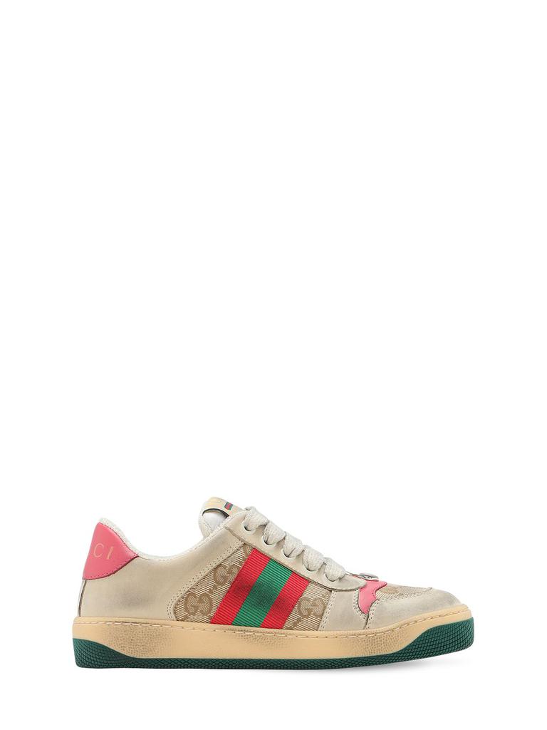 GUCCI Screener Web & Gg Sneakers