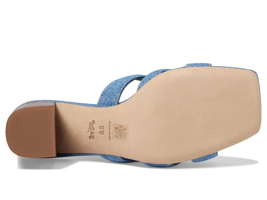 COACH Nikki Denim Sandal 3