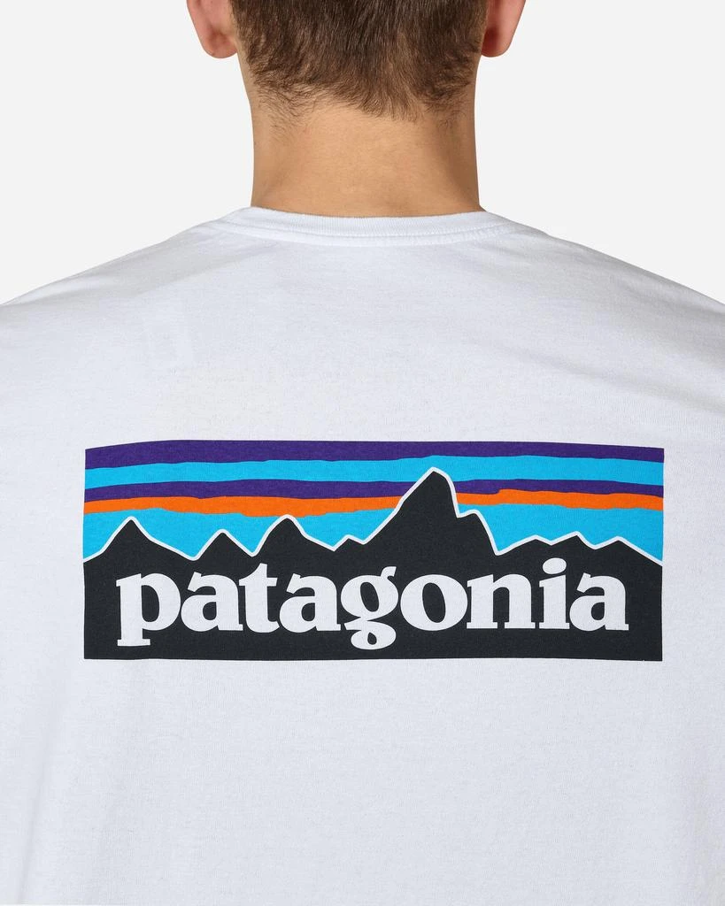 Patagonia P-6 Logo Responsibili T-Shirt White 5