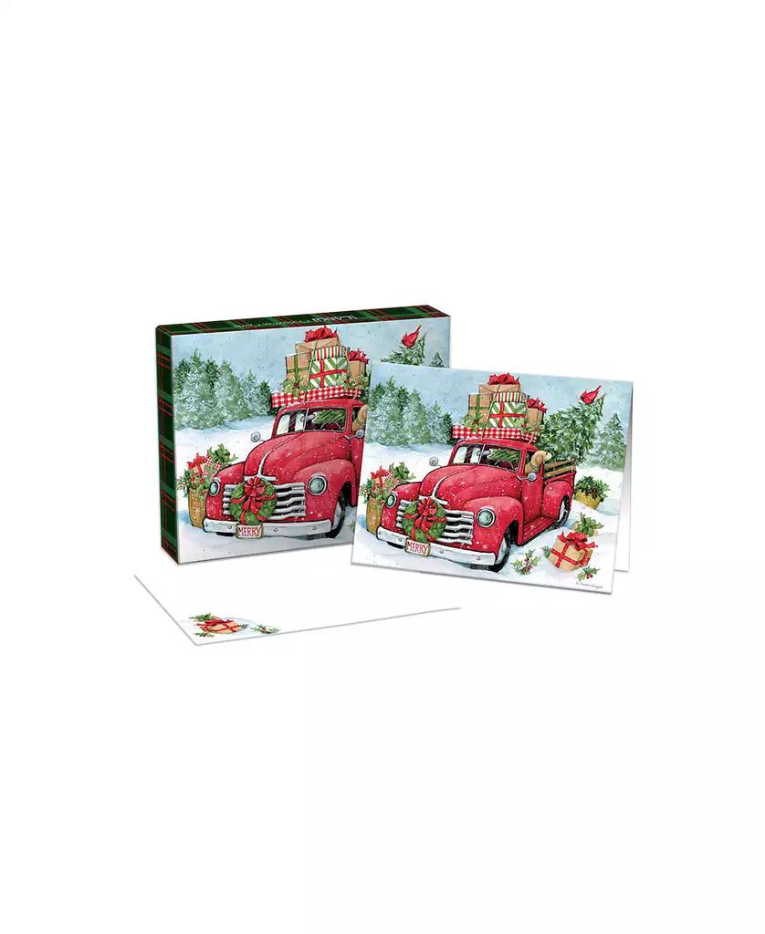 Lang Christmas Truck Boxed Christmas Cards