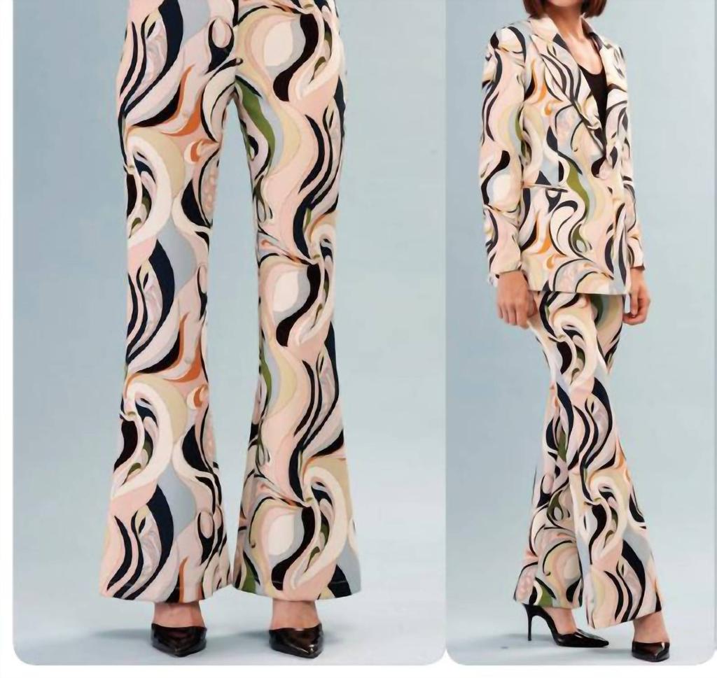 Insight Editions Insight - Pucci Print Flare Pant
