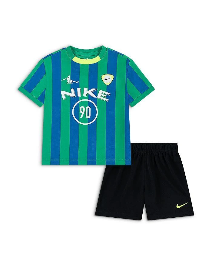 NIKE Boys' Goal Mode Jacquard Tee & Shorts, 2-Piece Set - Little Kid