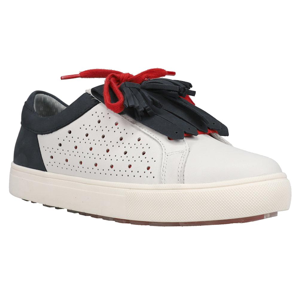 Johnston & Murphy Madison Perforated Tassel Lace Up Sneakers