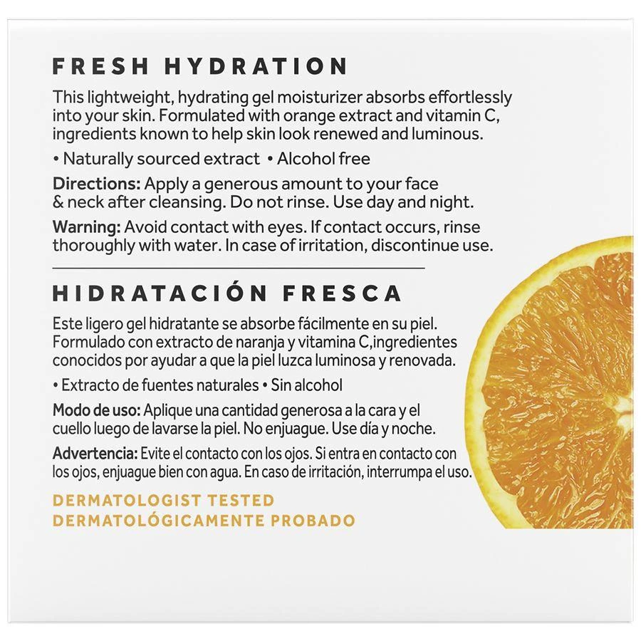POND'S Fresh Hydration Gel Moisturizer Orange Extract + Vitamin C 4