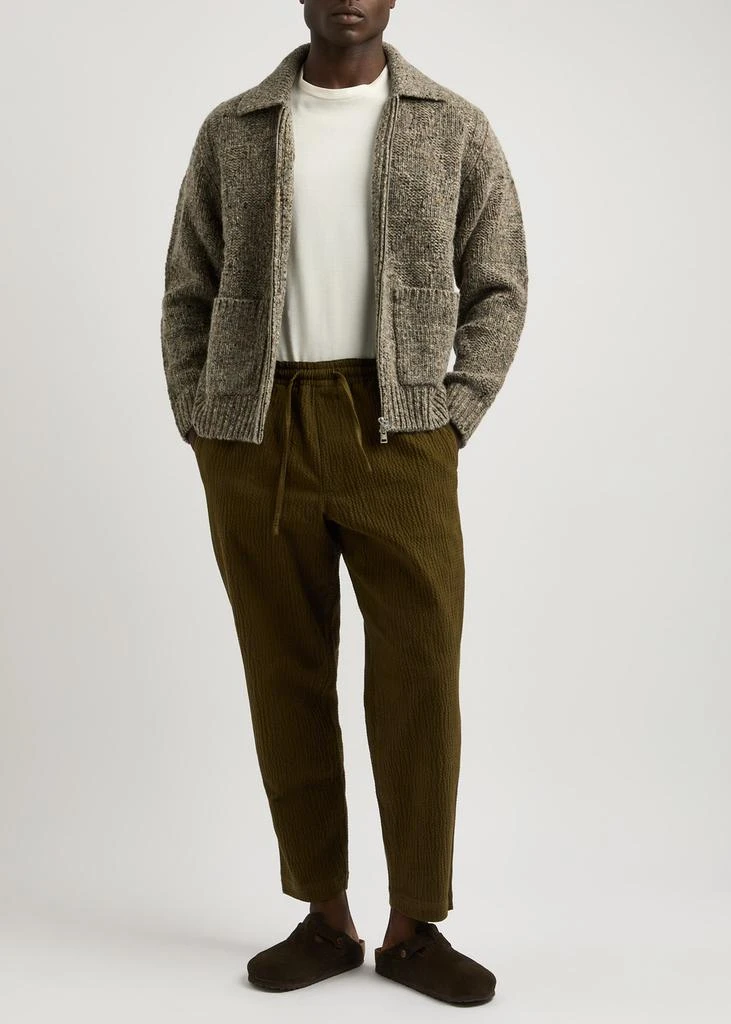 Norse Projects Erik Donegal Diamond wool jacket  4