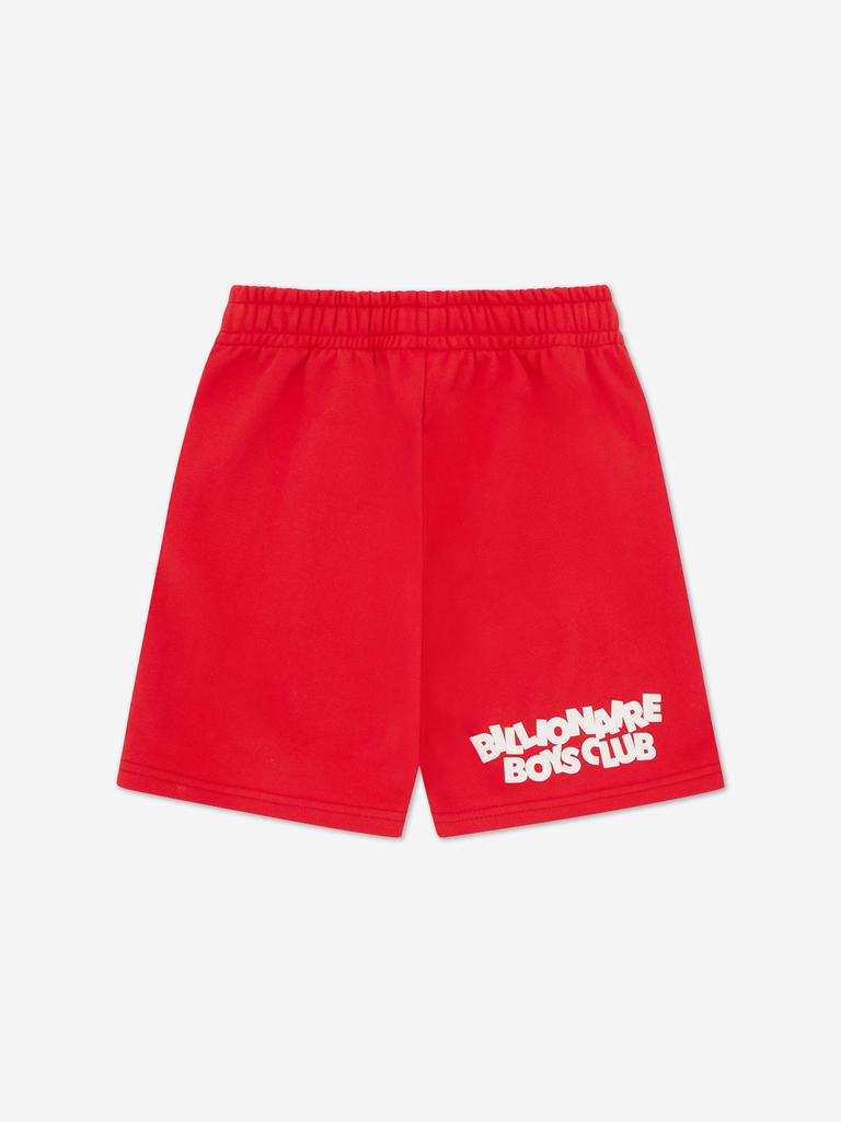 Billionaire Boys Club Billionaire Boys Club Kids Astro Helmet Sweat Shorts in Red