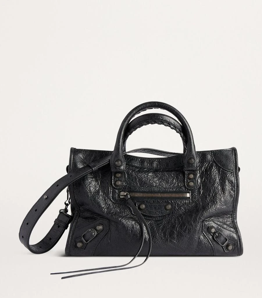 Balenciaga Small Leather Le City Top-Handle Bag 5