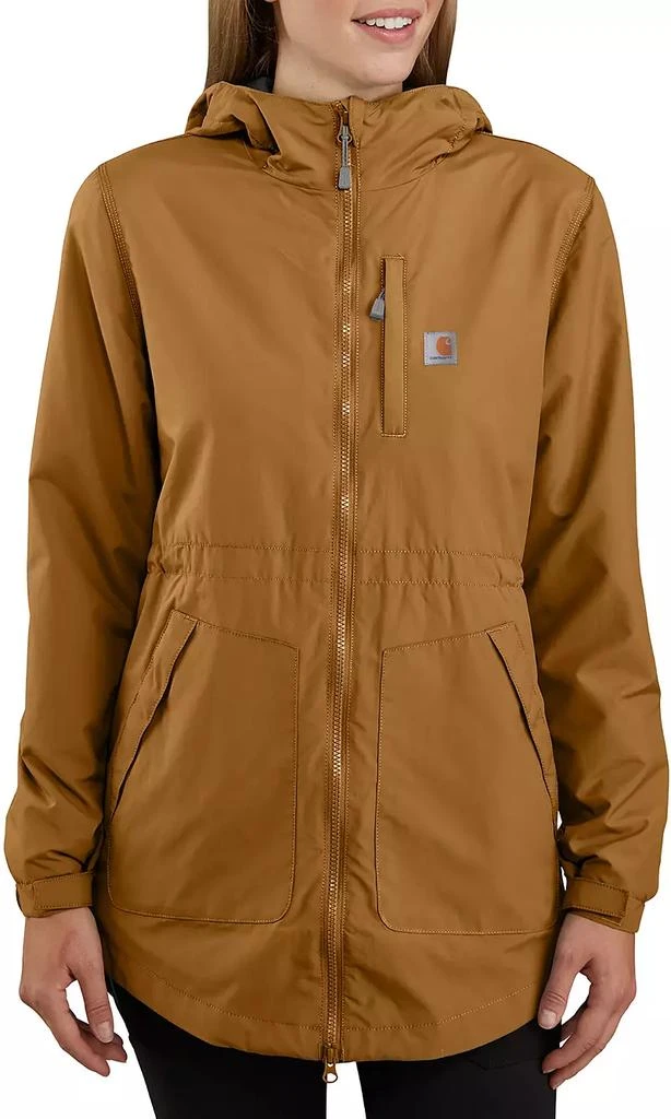 Carhartt Carhartt Women's Rain Defender Hooded Lightweight Coat 1