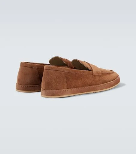 Brunello Cucinelli Suede penny loafers 6