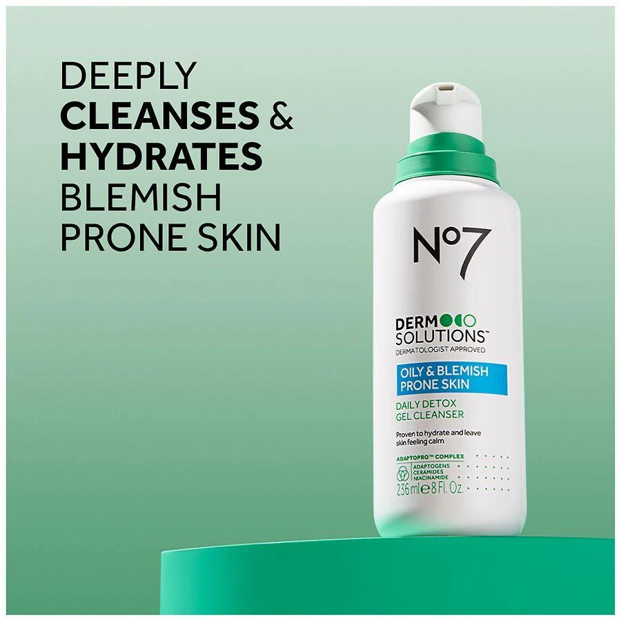 No7 Derm Solutions Daily Detox Gel Cleanser 9