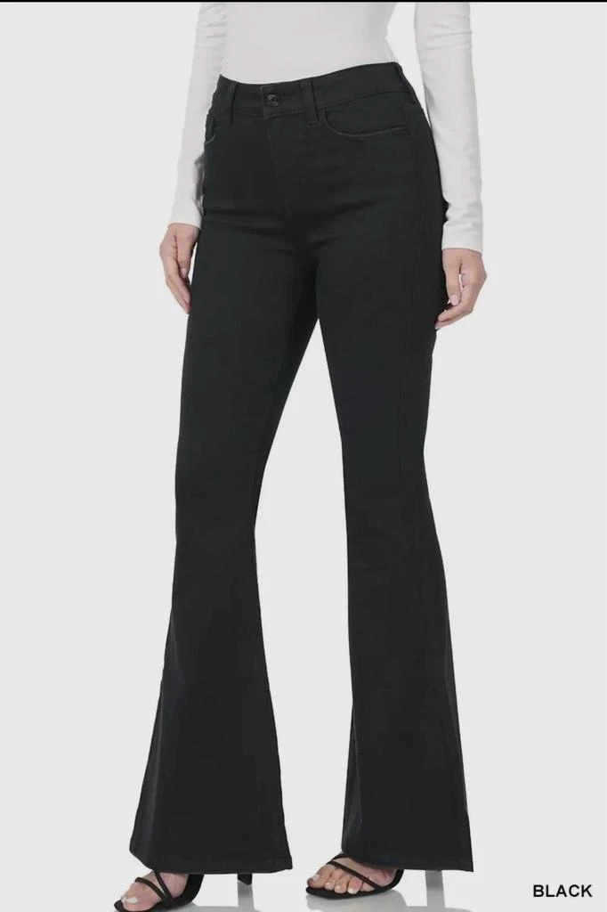 Zenana Zenana - High Rise Flare Jeans 1
