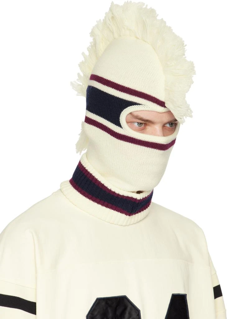 Ambush Off-White Fringe Knit Balaclava 2