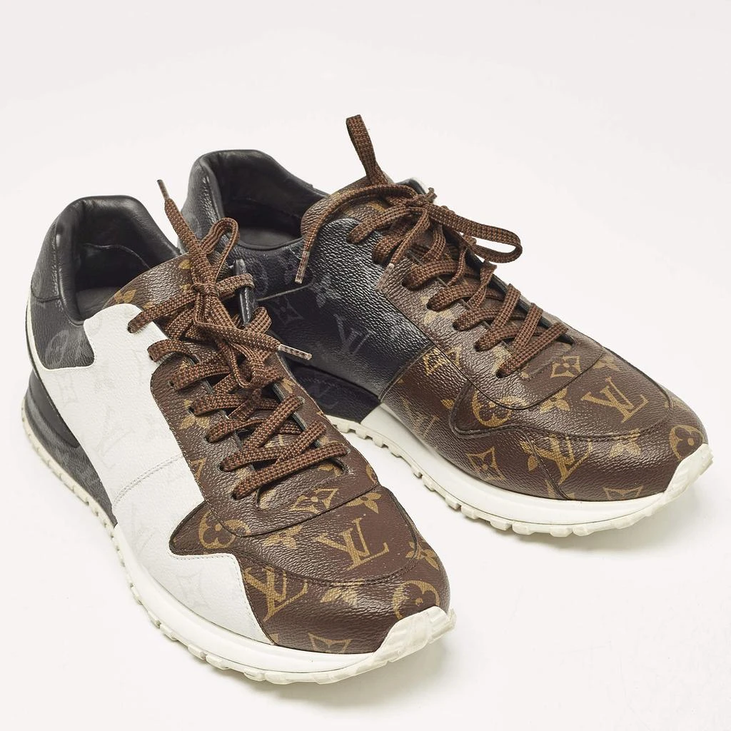 Louis Vuitton Louis Vuitton Brown/White Monogram Canvas Runaway Sneakers Size 42.5 4