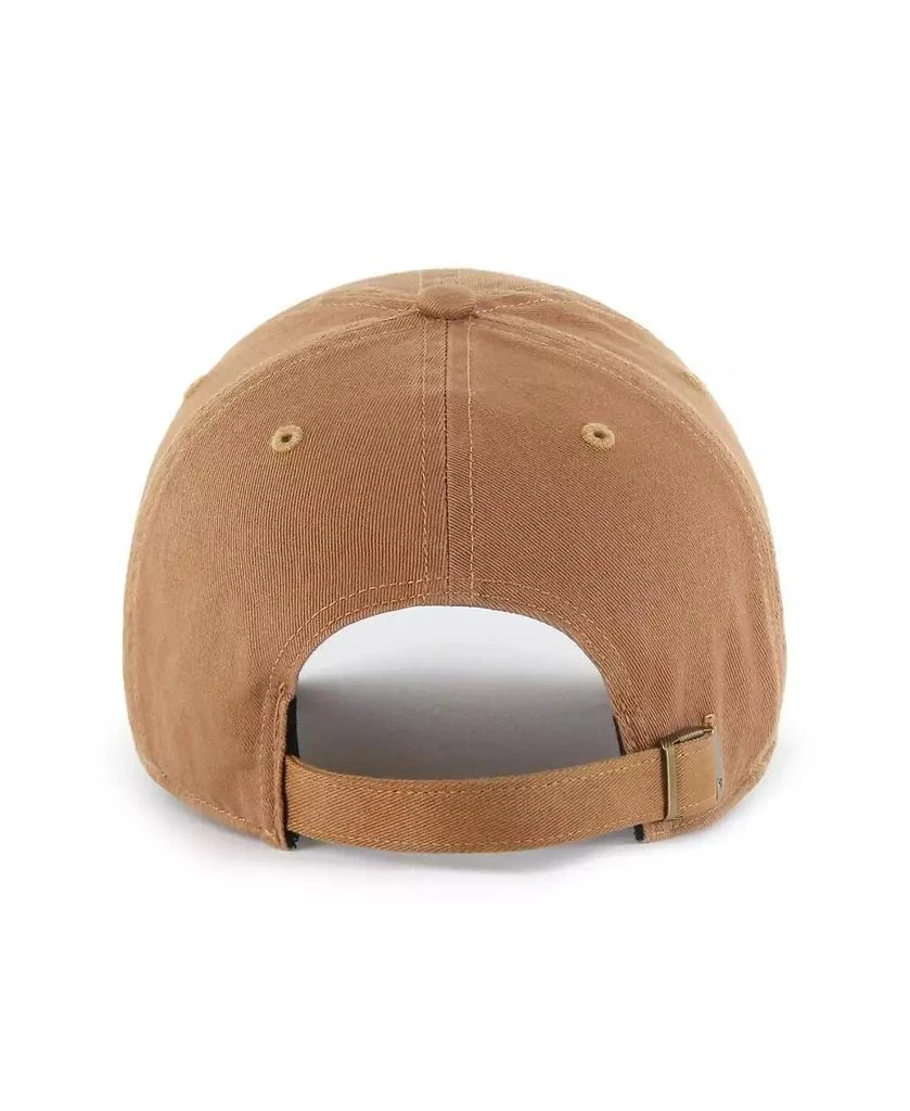 47 Brand Men's Tan LA Clippers Camel Ballpark Clean Up Adjustable Hat 2