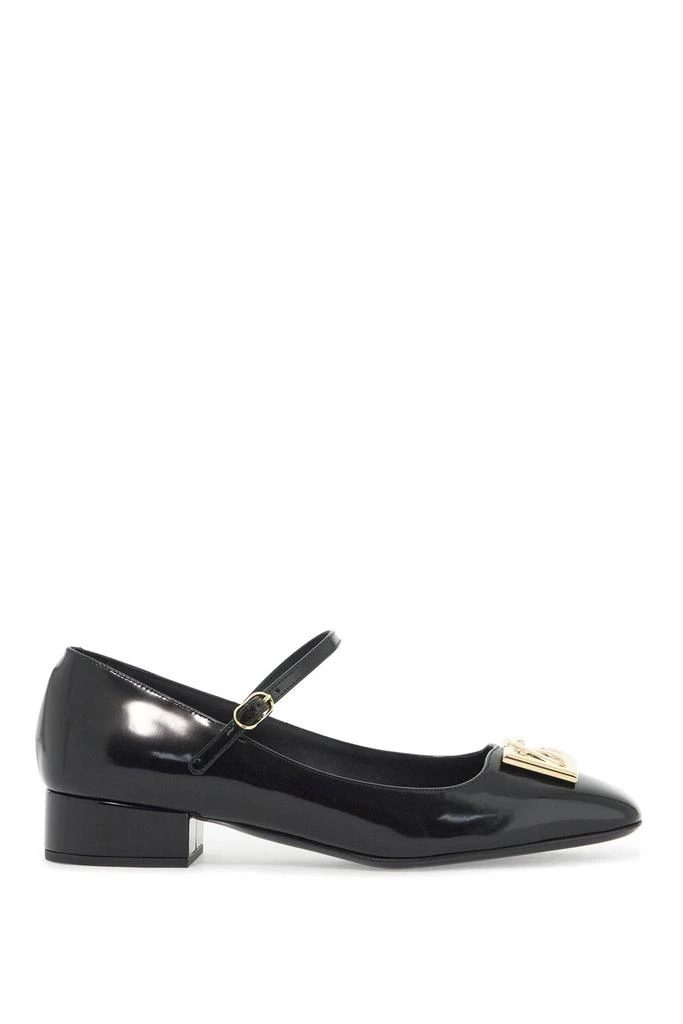 Dolce & Gabbana brushed leather mary jane 1