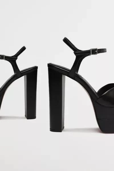 Schutz Schutz Leather High Platform Keefa Sandal 5