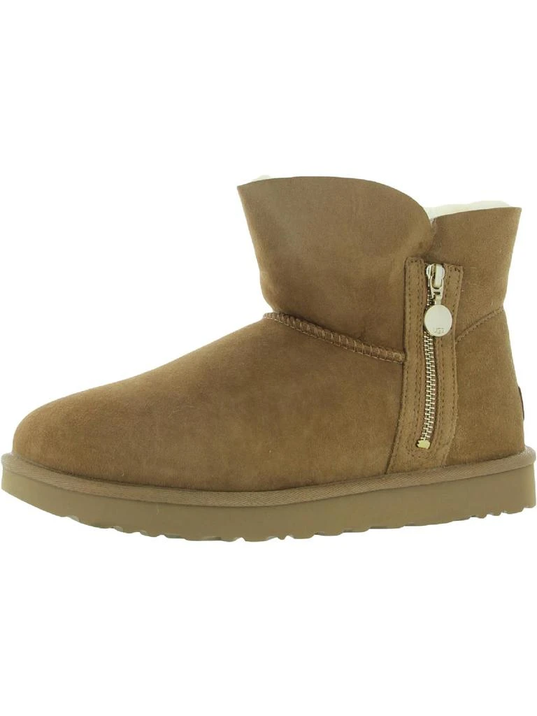 UGG Bailey Zip Mini Womens Suede Ankle Boots 1