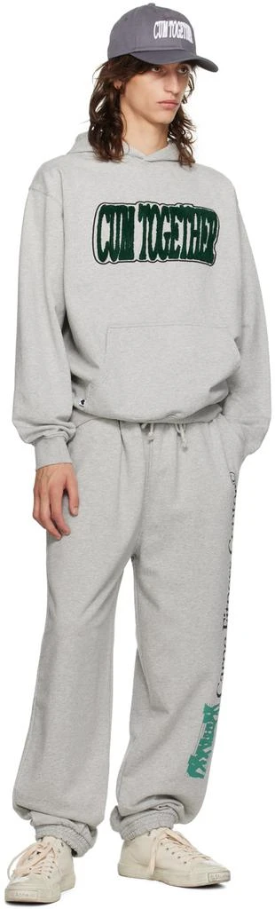 Carne Bollente Gray Together With A Twist Hoodie 4