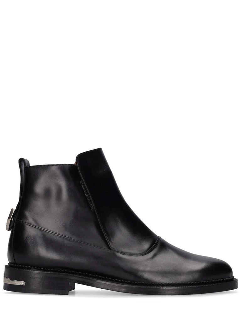 Toga Virilis Leather Chelsea Boots 1