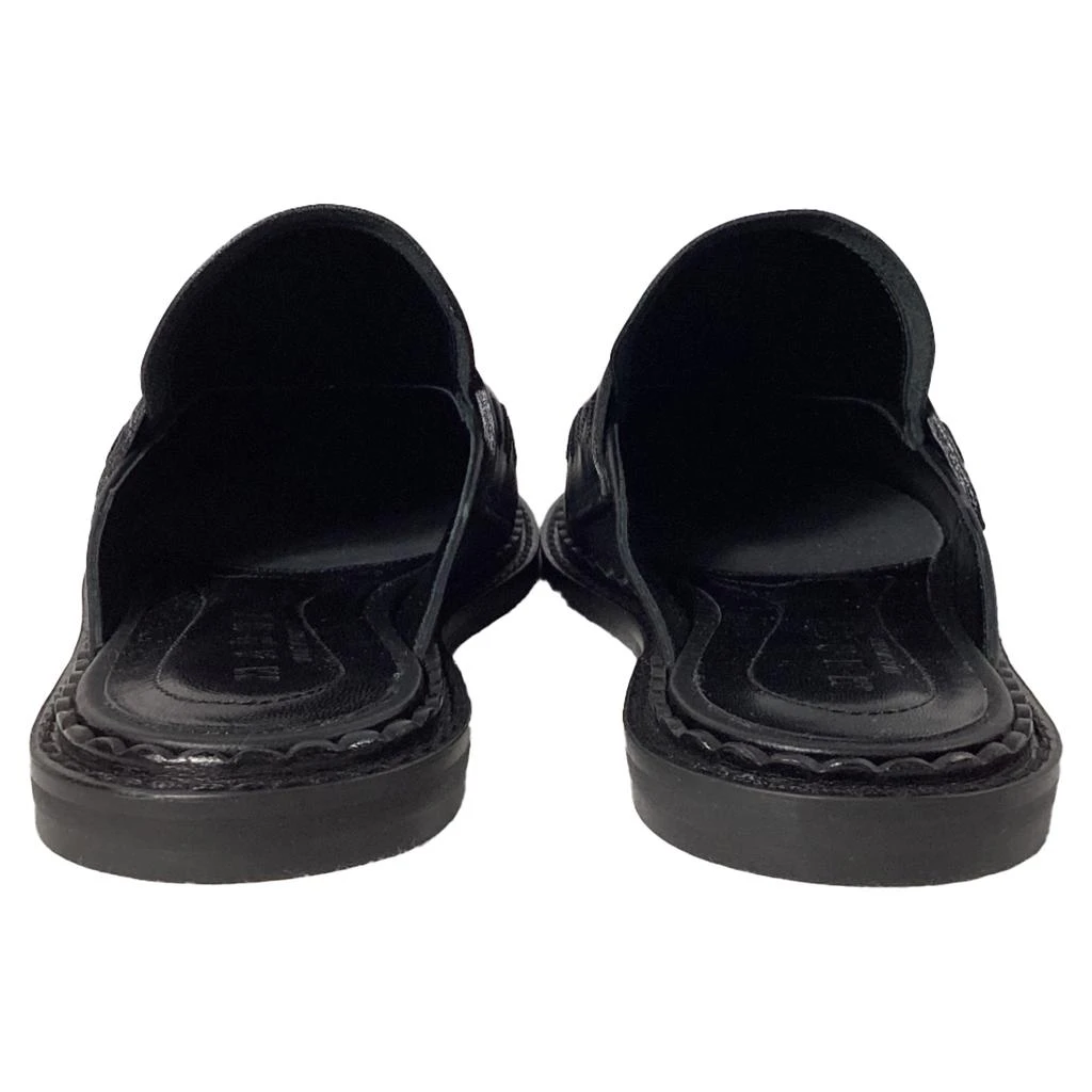 Marni Loafer Mules in Black Leather 3