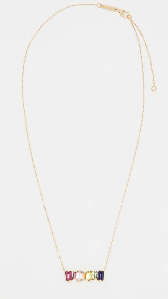 Suzanne Kalan 14k Gold Bar Necklace 4