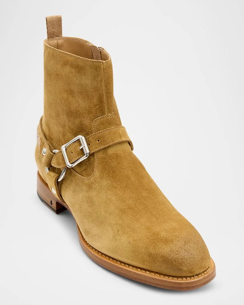 John Varvatos Men's Regent Harness Suede Ankle Boots 2