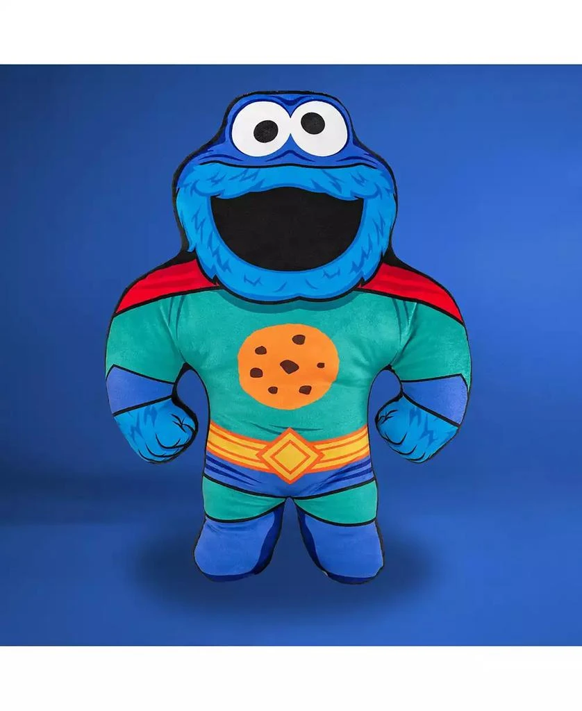 Bleacher Creatures Sesame Street Cookie Monster Superhero 24" Bleacher Buddy - Soft Plush Toy 4