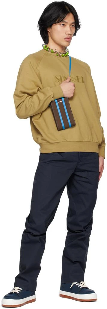 SUNNEI Brown Micro Parallelepipedo Bag 4
