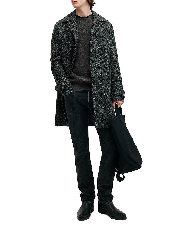 ALL SAINTS Waffle Crewneck Sweater