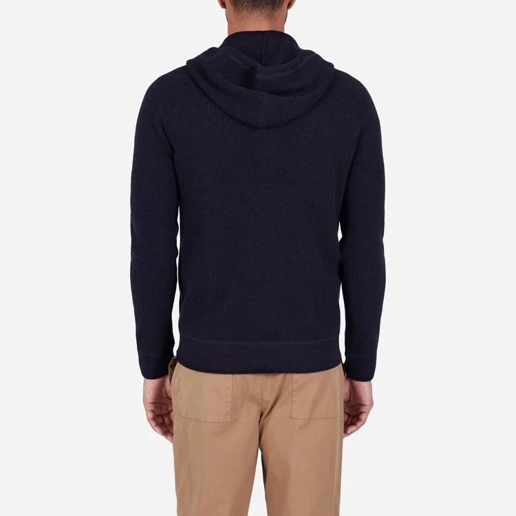 Everlane The Waffle-Knit Cashmere Zip Hoodie 3