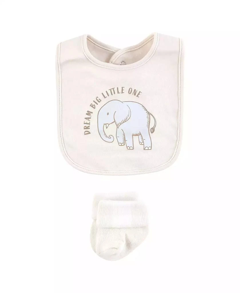 Hudson 8-Piece Bib and Sock Collection for Any Baby 4