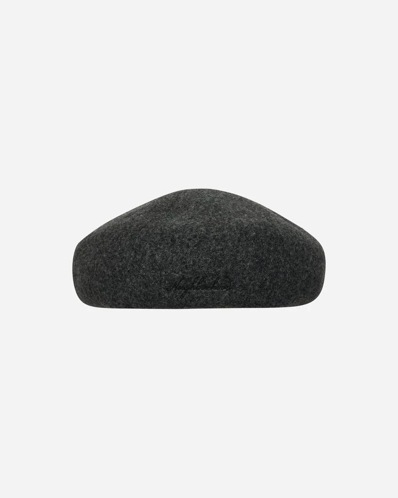NEIGHBORHOOD Basque Beret Charcoal 2