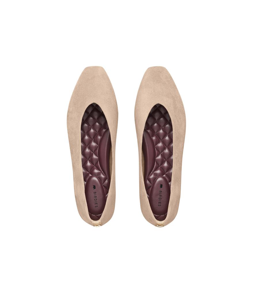 Birdies Crane Suede Flat